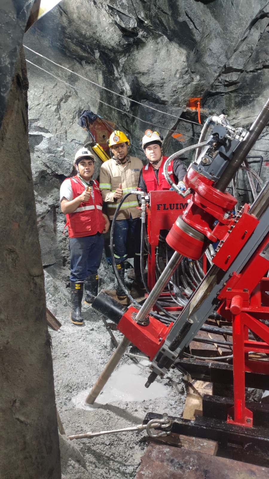 Diamantina FL-100 Rápida recuperación de muestras 